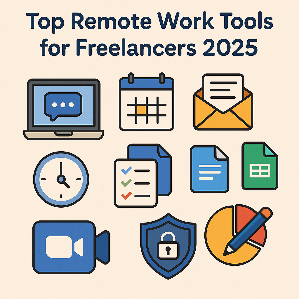 Top Remote Work Tools for Freelancers 2025