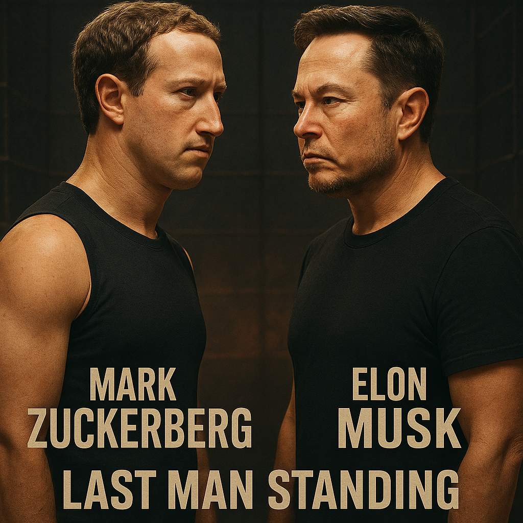 Mark Zuckerberg vs Elon Musk WWE Style 2025 Sponsored by Netflix