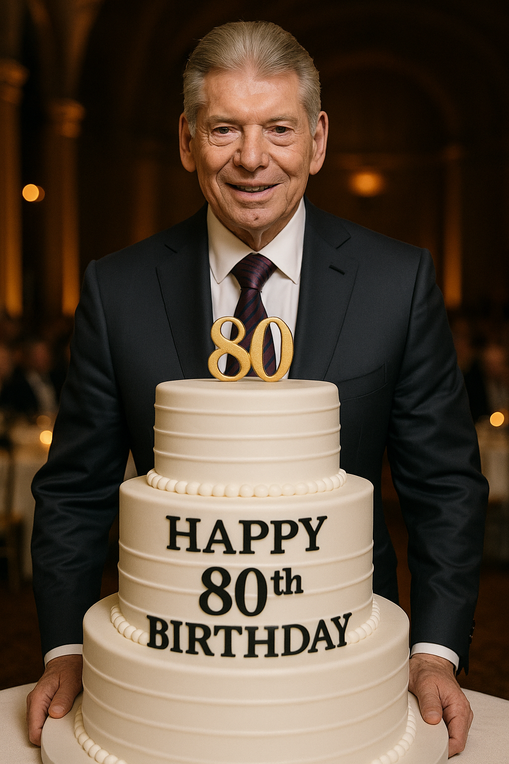 Vince McMahon’s 80th Birthday Celebration at Gotham Hall in New York City (2025)